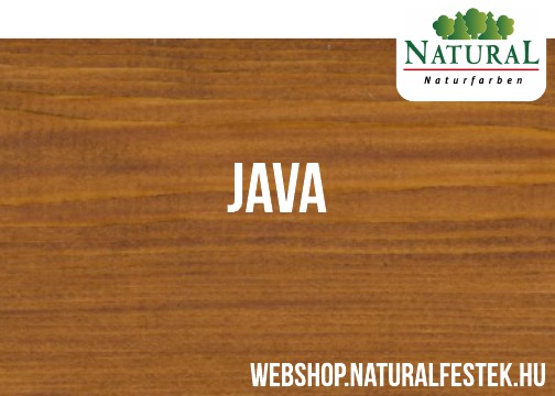 Natural H2 Lazúr Java színben