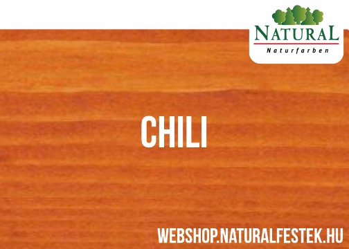 chili fa lazúr festék színminta természetes anyagokból