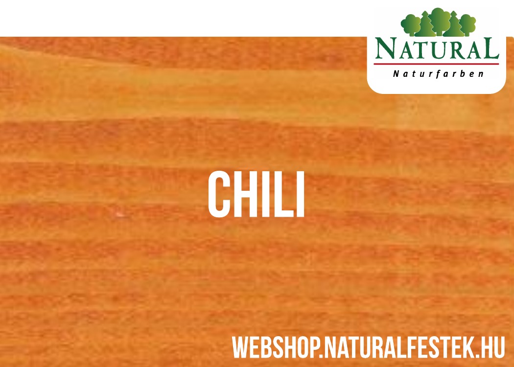 chili fa lazúr festék színminta 1 rétegű természetes anyagokból