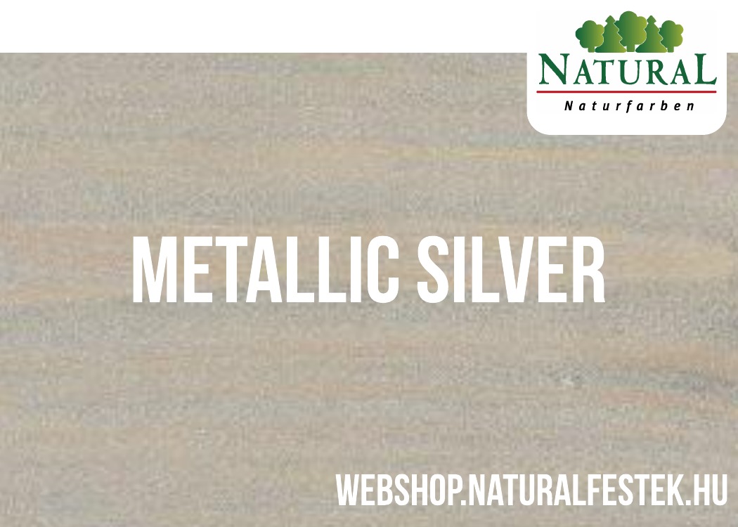 metál ezüst fa lazúr festék színminta 1 rétegű természetes anyagokból