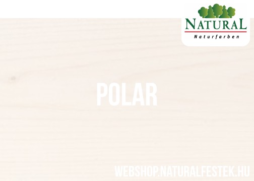 Natural H2 Polar fehér színben